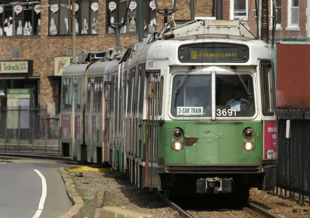 The MBTA fiscal control board was appointed by Governor Baker this year. (Steven Senne/AP)