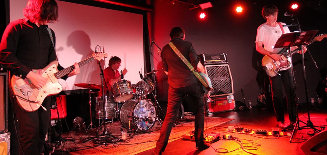 The Thurston Moore Band performing at 3S Artspace on Aug. 3, 2015. (Mark Lefebvre)