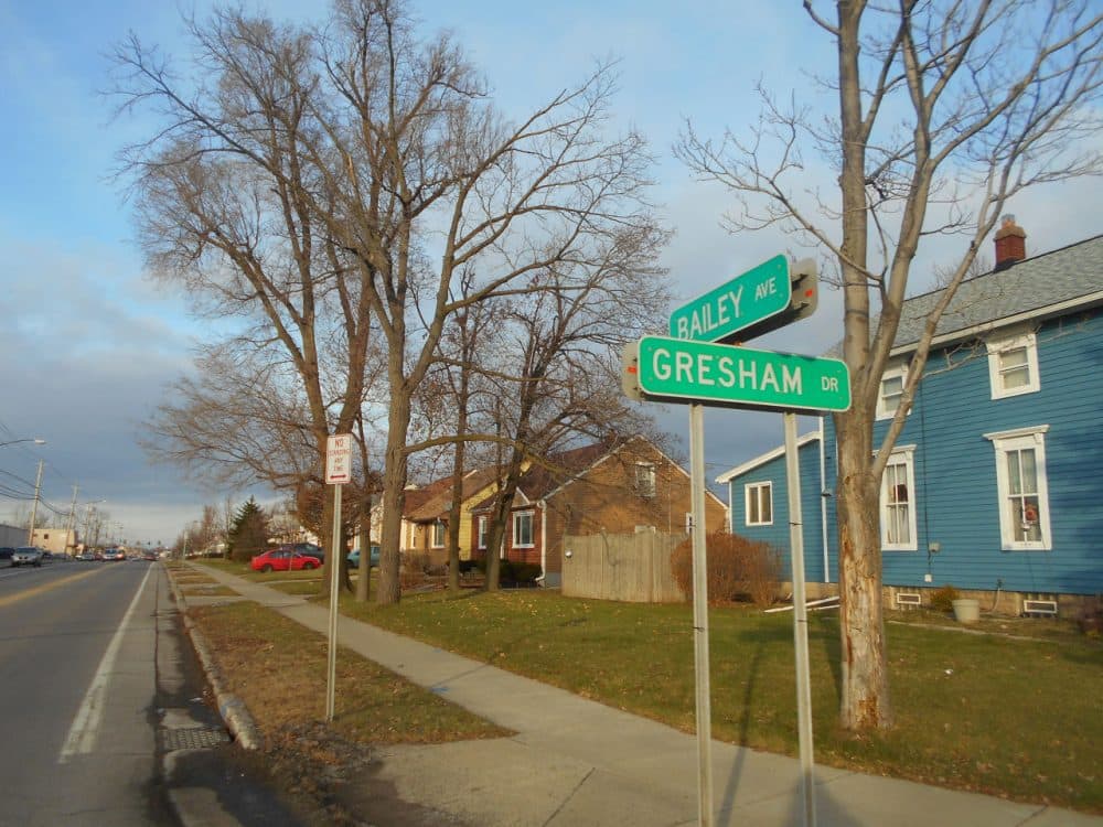 Simon Singer reports on the rates of juvenile crime, which are just as high in the suburbs as in urban areas. His research focused on a suburb in upstate New York, like this one. (Flikr / Adam Moss)