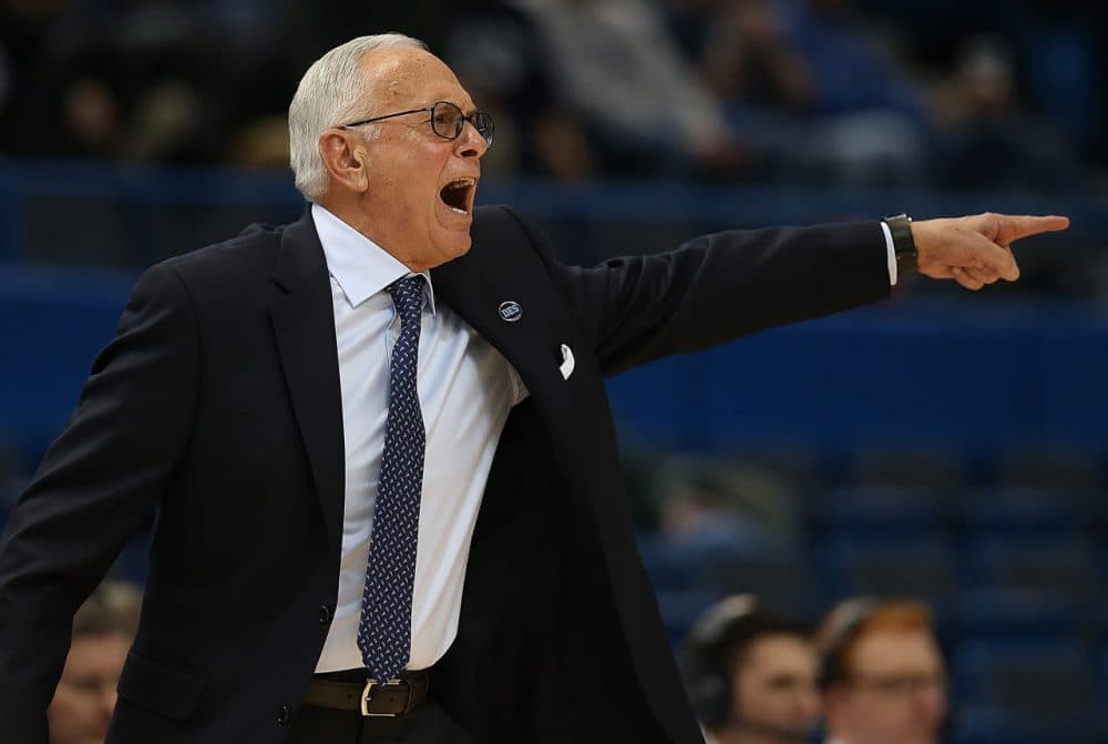 Southern Methodist University Coach Larry Brown is suspended after a NCAA investigation into academic fraud. (Jim Rogash/Getty Images)