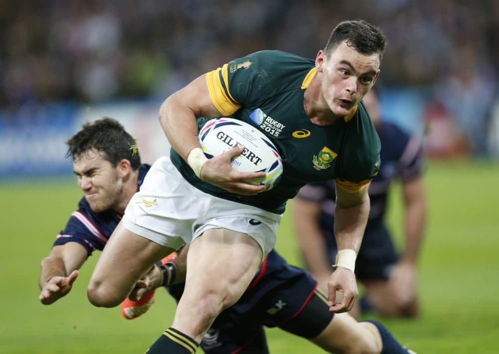 South Africa trounced the U.S. at the Rugby World Cup in England on Wednesday. Still, the Wall Street Journal's Matthew Futterman thinks Americans should be tuning in. (Christophe Ena/AP)