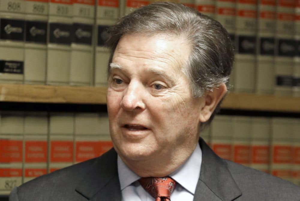 Former U.S. House Majority Leader Tom DeLay speaks with media Wednesday, Oct. 1, 2014, in Houston after the highest criminal court in Texas refused to reinstate two money-laundering convictions against him. The Texas Court of Criminal Appeals upheld a ruling from the 3rd Court of Appeals tossing the 2010 convictions. (Pat Sullivan/AP)