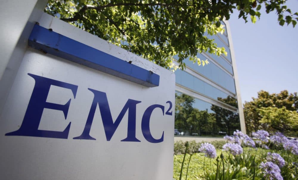 Dell is buying data storage company EMC in a deal valued at approximately $67 billion, the companies announced, Monday. (Paul Sakuma/AP)