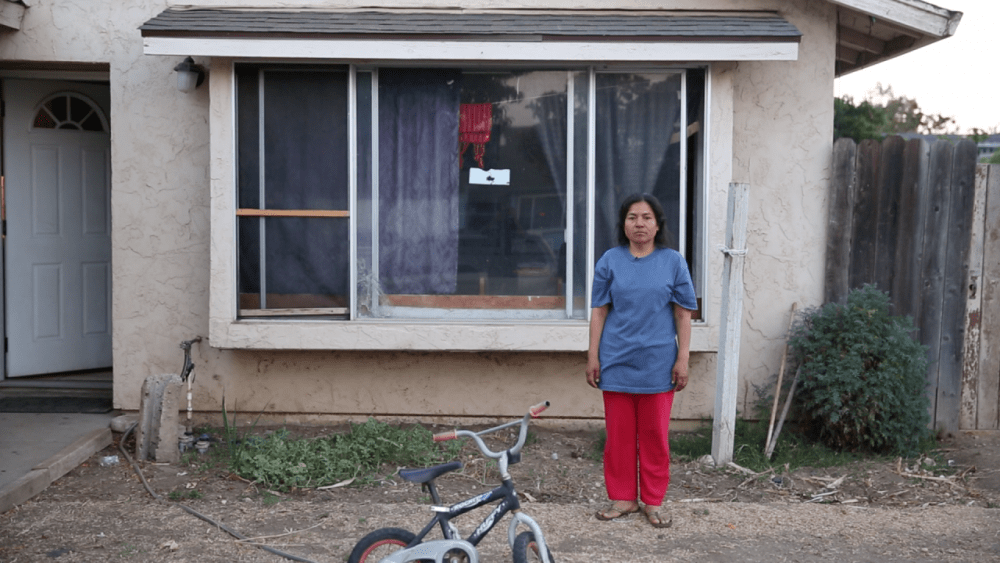 When Angelina Diaz-Ramirez, an immigrant farmworker from Mexico, suffered a heart attack, no one at the hospital could explain what was happening to her. She speaks Triqui, an indigenous language in southern Mexico. (Jeremy Raff/KQED)