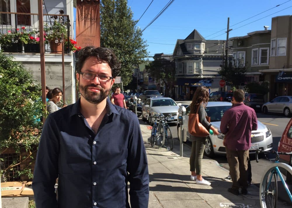 Reed Martin is running for mayor of San Francisco as an independent. In high school, he was <em>Here &amp; Now</em> host Jeremy Hobson's debate partner. (Jeremy Hobson)