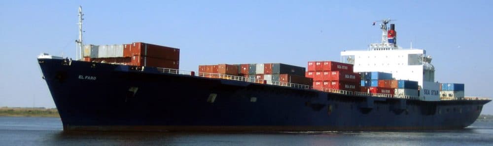 The Coast Guard announced Monday, Oct. 5, 2015 that the El Faro has been lost. They are still searching for survivors. (TOTE Maritime via AP)