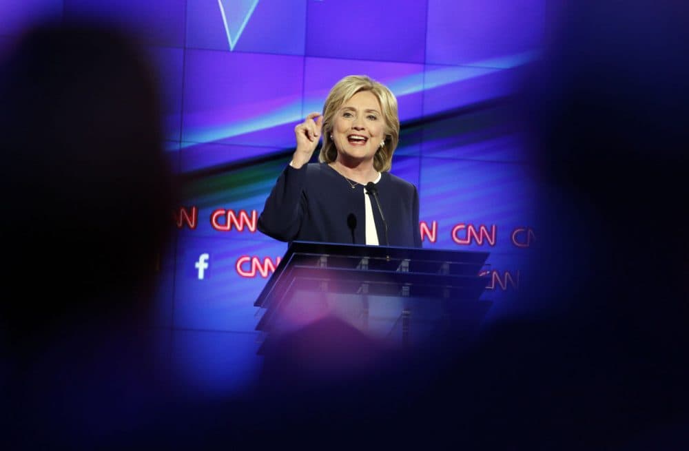 Hillary Clinton’s debate experience showed during Tuesday night's Democratic presidential debate. She was calm, cool and collected, writes Democratic analyst Dan Payne -- and obviously the winner.  (John Locher/AP)