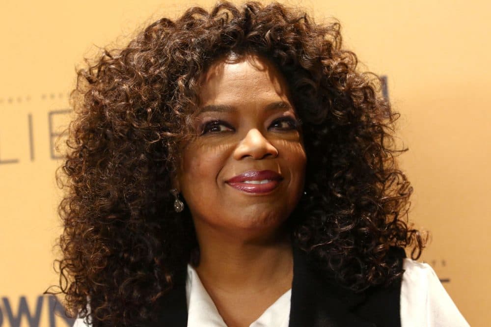 In this Oct. 14 file photo, Oprah Winfrey attends the premiere of the Oprah Winfrey Network's (OWN) documentary series &quot;Belief,&quot; in New York. Weight Watchers announced Oct. 19 that Winfrey is taking an approximately 10 percent stake in Weight Watchers for about $43.2 million and joining the weight management companys board. (Greg Allen/Invision/AP)