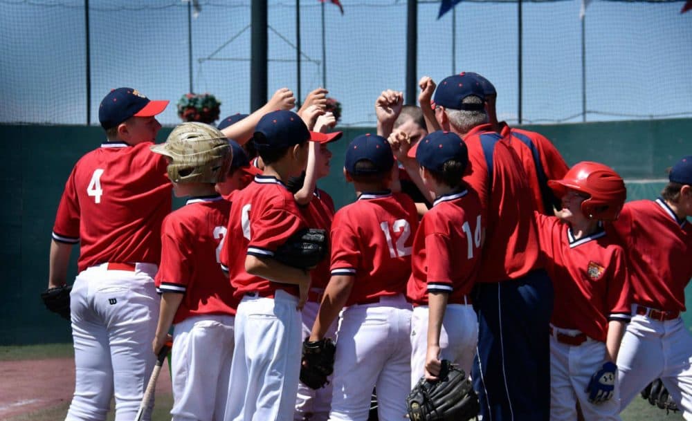 Ted Flanagan coached his son's baseball team to a last place in a weeklong tournament in Cooperstown. And they couldn't be happier about it. (Alex Belisle/Courtesy)