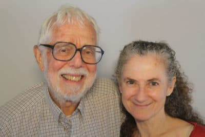 Harvard Divinity School colleagues Harvey Cox, left, and Ann Braude (StoryCorps)