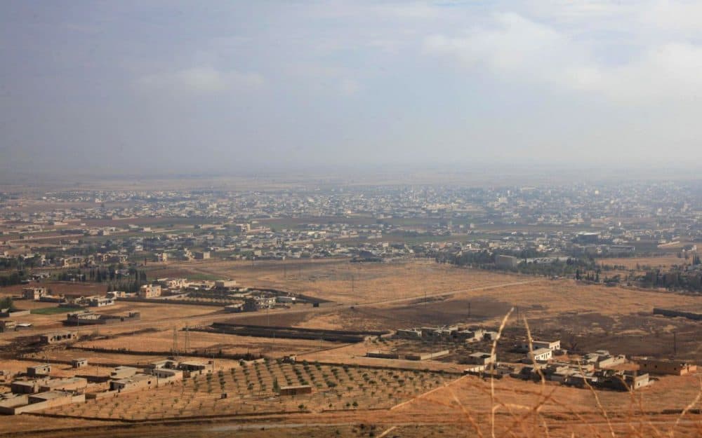 A picture taken on October 28, 2015 shows a general view of the town of Safireh southeast of Syria's second city Aleppo. The US has committed to sending a few dozen special forces, the first American ground involvement in the conflict. (George Ourfalian/Getty Images)