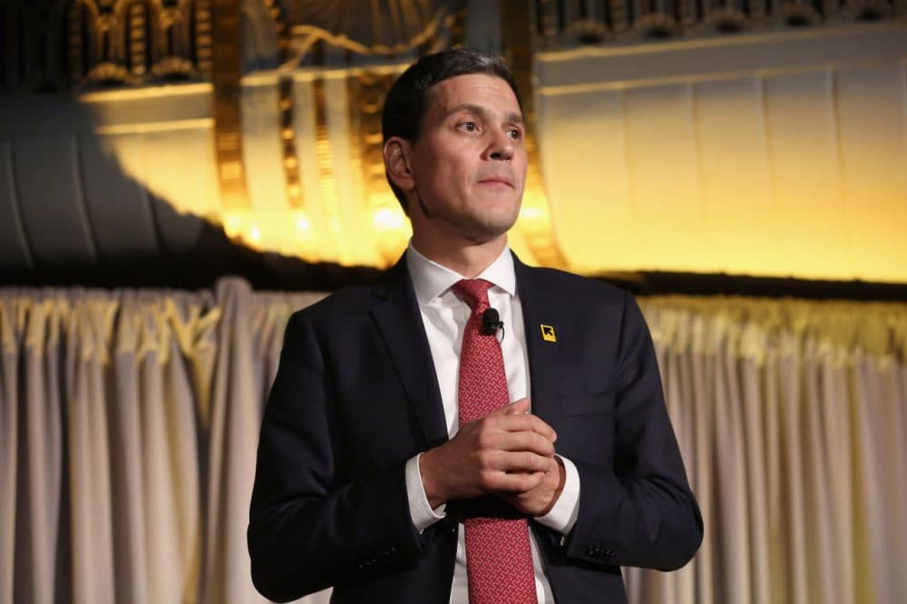 President and CEO of the International Rescue Committee David Miliband at the Annual Freedom Award Benefit hosted by the International Rescue Committee at the Waldorf Astoria Hotel on November 4, 2015. (Jemal Countess/Getty Images)