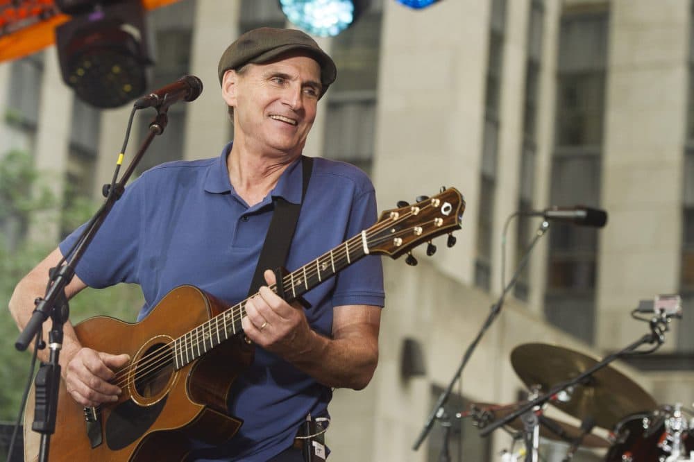 James Taylor performs on NBC's &quot;Today&quot; show during the Toyota Summer Concert Series on Monday, June 15, 2015, in New York. (Charles Sykes/Invision/AP)