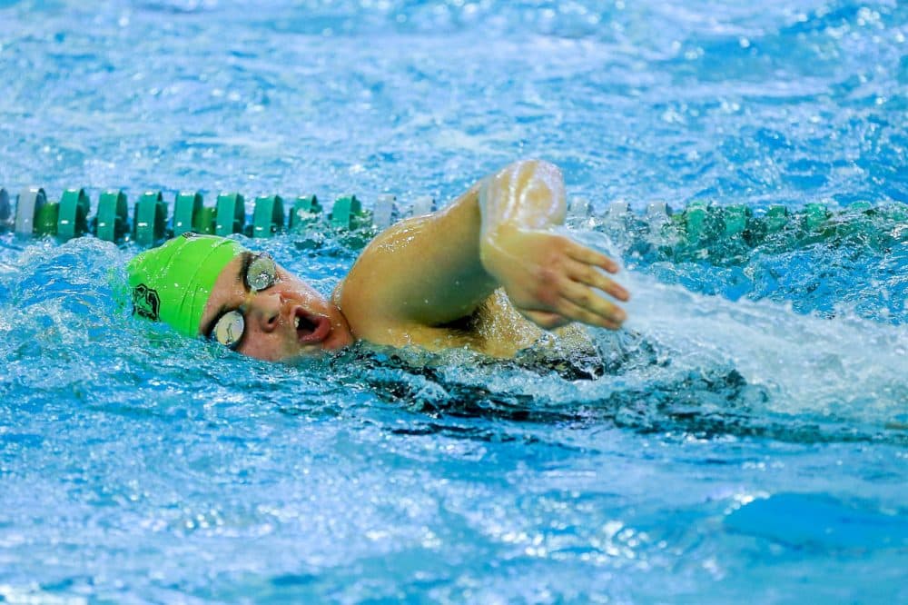 Jay Pulitano swam all four years at Sarah Lawrence. (Jim O'Connor/NJ Sport Pics)