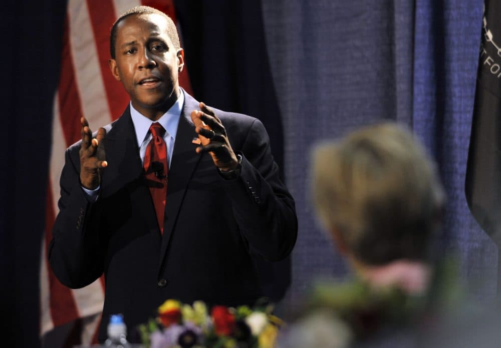 Democratic Newton Mayor Setti Warren is the first popularly elected black mayor in Massachusetts. (Josh Reynolds/AP)