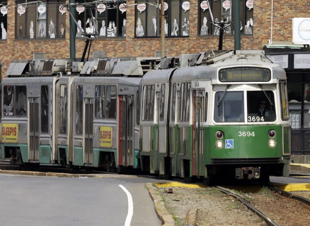 The MBTA's failure to follow best practices on a new contracting process was a large factor in driving up the cost the Green Line extension project, consultants told state transportation officials on Monday. (Steven Senne/AP)
