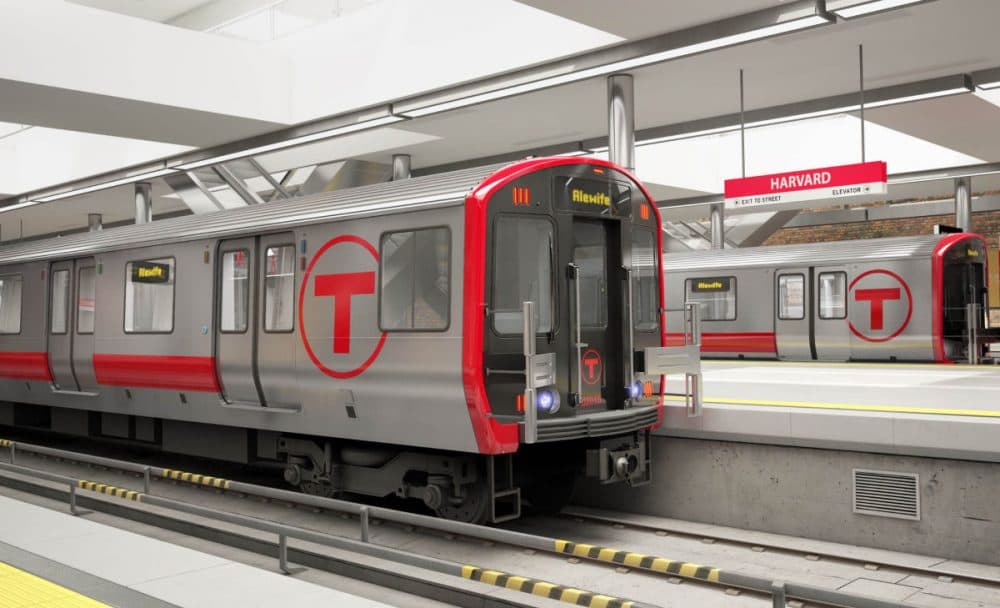 Exterior design chosen for the Red Line. (Courtesy MBTA)