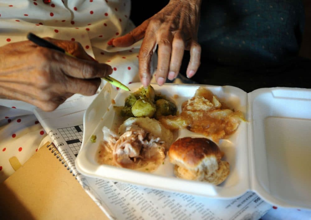 Meals on Wheels, a national home-delivery meals program, has helped some seniors manage their dietary needs as rates of malnutrition among the elderly population rises. (Jeff Gentner/AP)