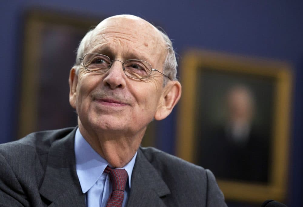 Supreme Court Associate Justice Stephen Breyer testifies before a House Committee in March 2015. (Manuel Balce Ceneta/AP)