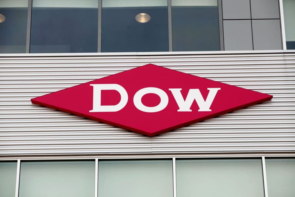 The Dow Chemical Company corporate headquarters in Midland, Michigan. Recent news reports have indicated a possible merger between Dow and DuPont. (Bill Pugliano/Getty Images)