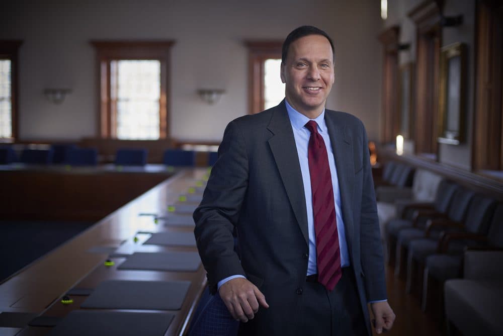 Ronald Liebowitz, the former head of Middlebury College in Vermont, will take over as Brandeis' new president in July. (Courtesy Brandeis/Brett Simison)