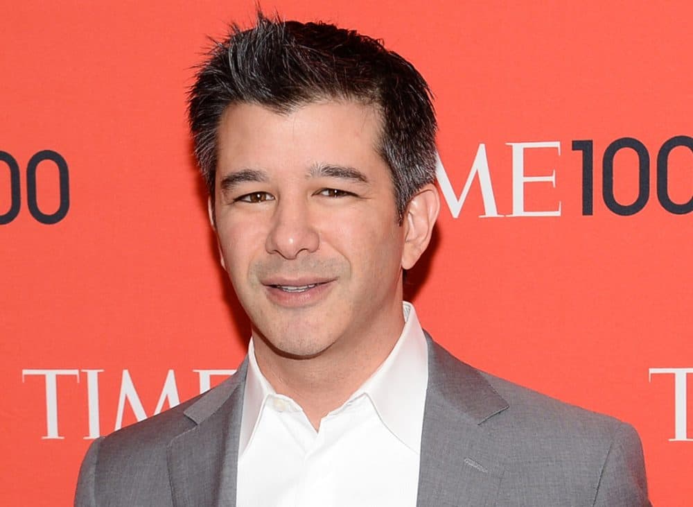 Uber CEO Travis Kalanick, seen here in this April 2014 file photo, spoke at a Boston event Tuesday. (Evan Agostini/Invision/AP)