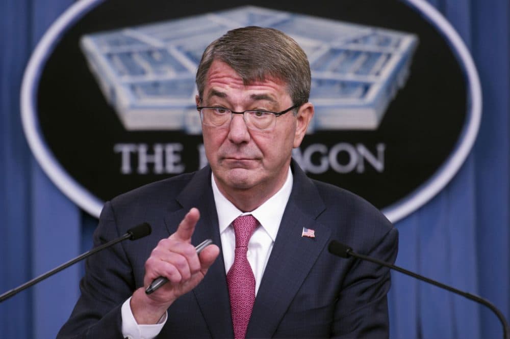 Defense Secretary Ash Carter announced on Dec. 3, 2015 that he has ordered the military to open all combat jobs to women, and is giving the armed services until Jan. 1 to submit plans. (Cliff Owen/AP)