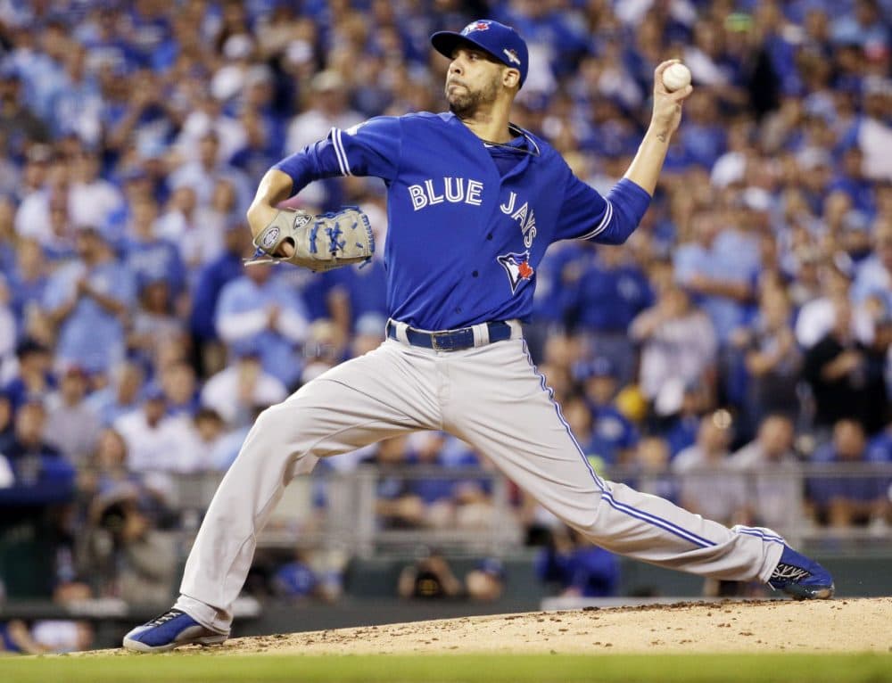 The Red Sox have agreed to a deal with 2012 AL Cy Young winner David Price for $217 million over seven years. (Charlie Riedel/AP)