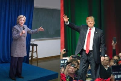 Hillary Clinton and Donald Trump clashed this week. (Getty Images)