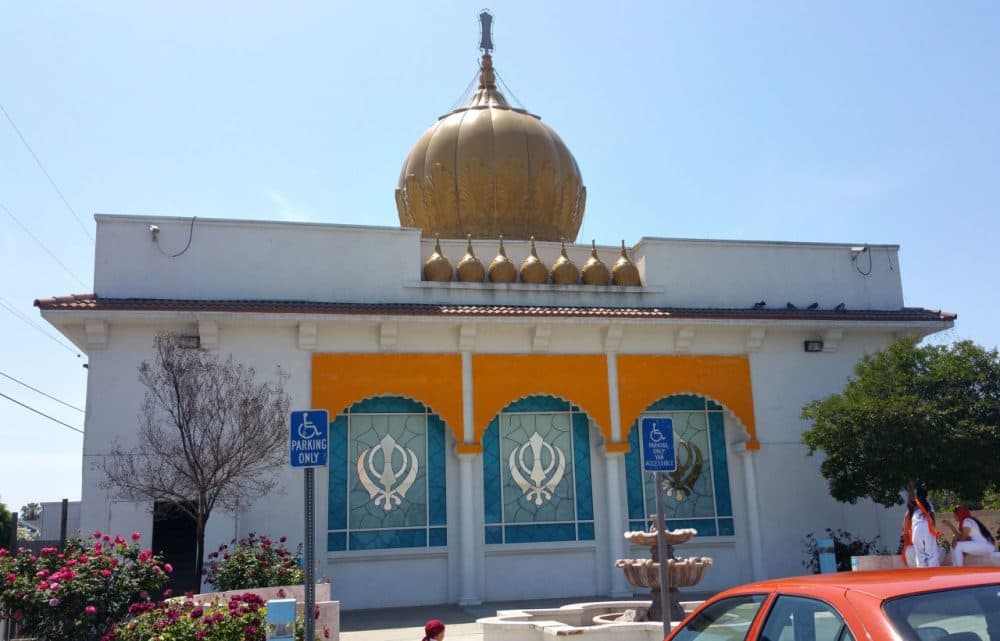 Gurdwara Singh Sabha, a Sikh temple in Buena Park, California, was vandalized after the San Bernardino attacks last month. (gssbuenapark.org)