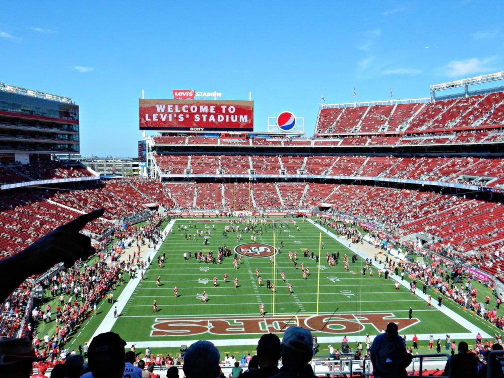Levi's Stadium, in the San Francisco Bay Area, is hosting Super Bowl 50 on February 7. (dmcordell/Flickr)