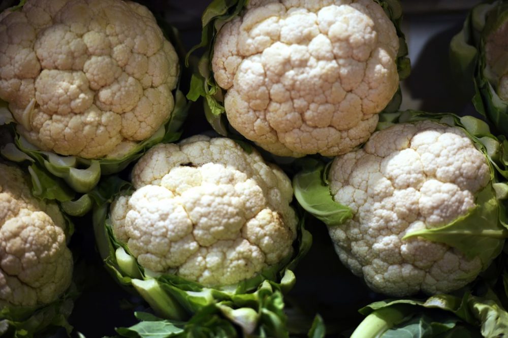 Cauliflowers are becoming a rare sight as the main cauliflower-producing locales in the U.S. are grapple with cold weather. (Loic Venance/AFP/Getty Images)