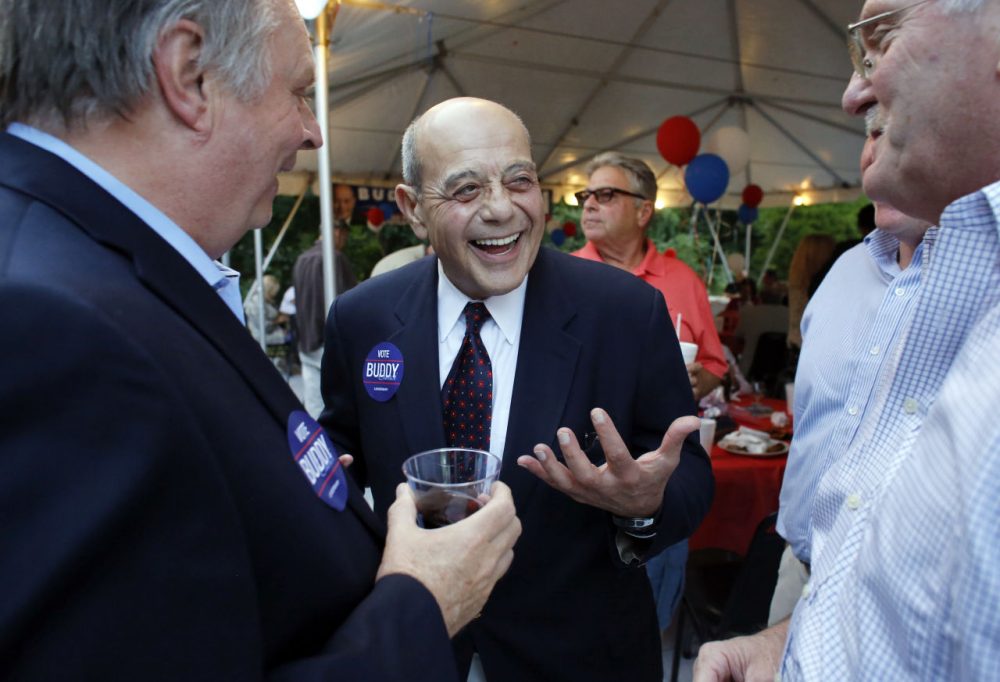 Cianci during his 2014 mayoral campaign in Providence. (Steven Senne/AP)
