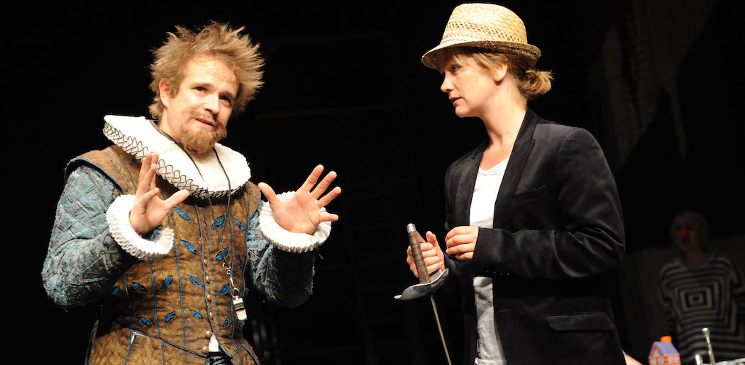 Oliver Dimsdale and Poppy Miller in a previous production of Filter Theatre's &quot;Twelfth Night.&quot; (Courtesy Robert Day/ArtsEmerson)