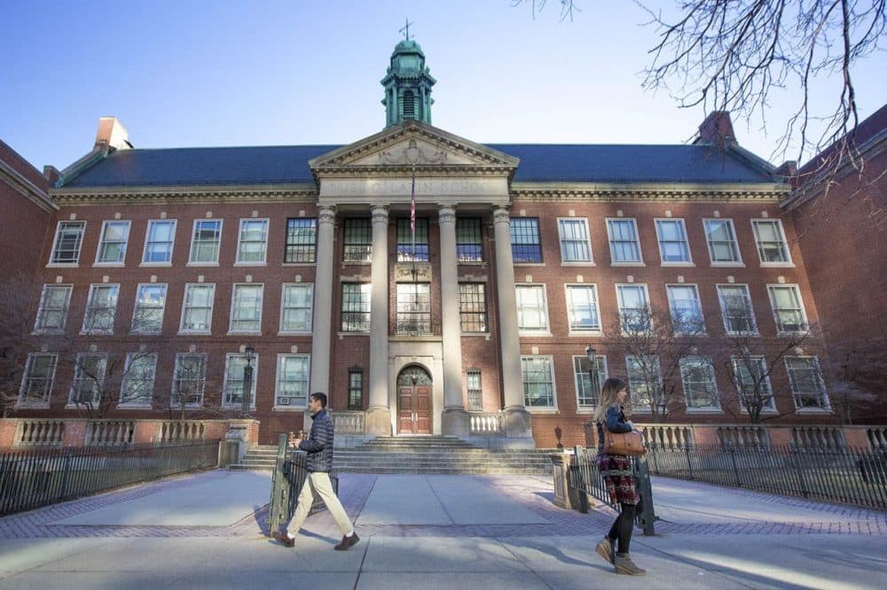The Boston Latin School. (Jesse Costa/WBUR)