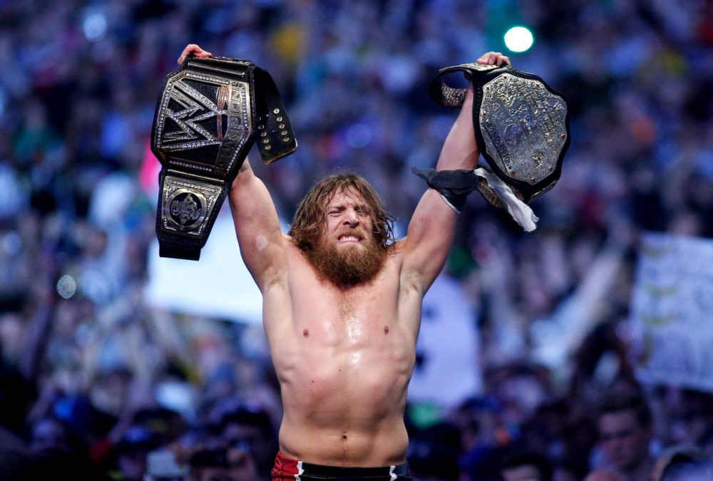 WWE wrestler Daniel Bryan announced his retirement from the sport this past week due to concussions. (Jonathan Bachman/AP Images for WWE)