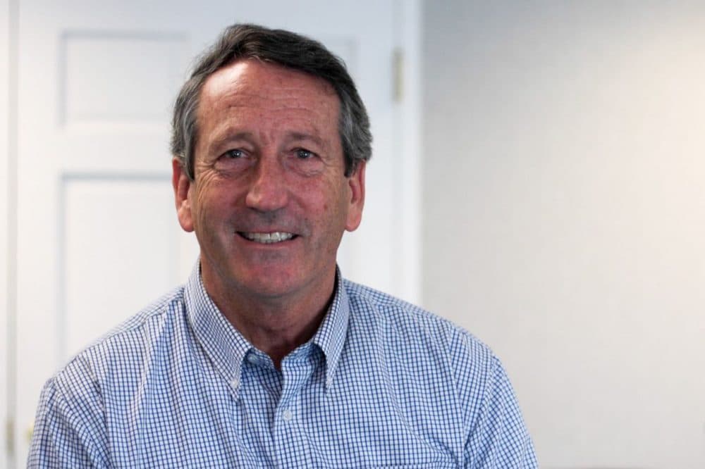 South Carolina Rep. Mark Sanford became a member of Congress in 2013, he was governor of South Carolina from 2003 to 2011. (Dean Russell/Here &amp; Now)