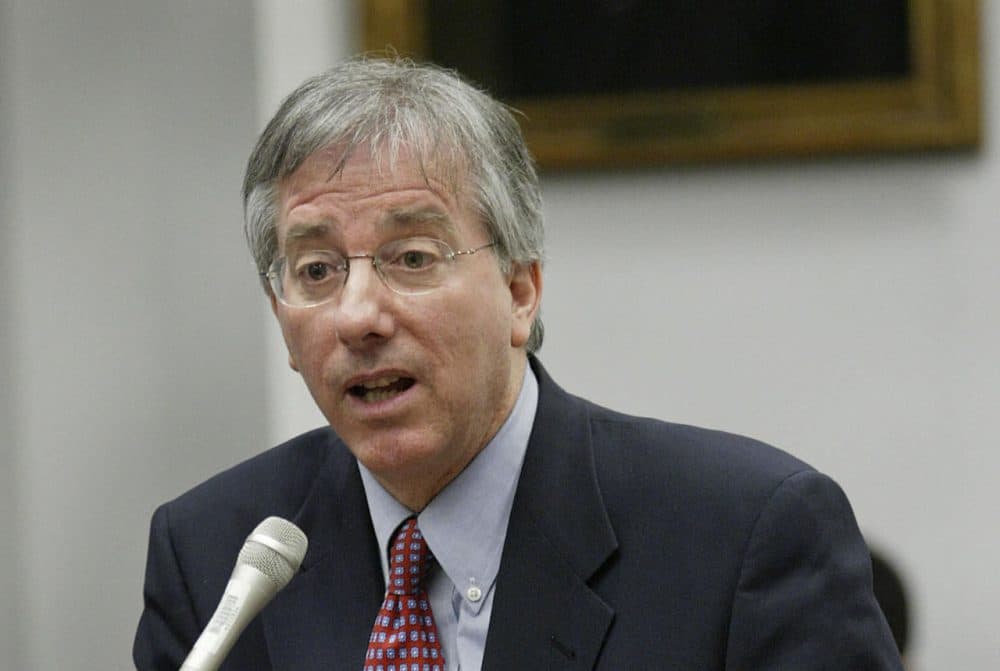 Dennis Ross, pictured here in 2004, says President Obama's handling of Syria stems from his experience with the Iraq War. (Luke Frazza/AFP/Getty Images)