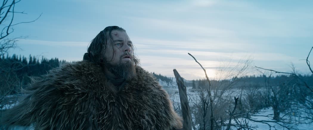 Leonardo DiCaprio as Hugh Glass in &quot;The Revenant.&quot;  Both DiCaprio and the film are nominees. (Courtesy Twentieth Century Fox via AP)