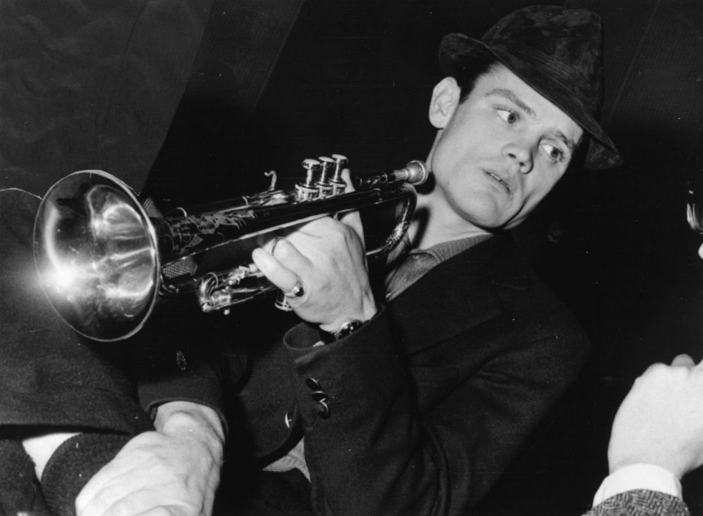 American jazz trumpeter Chet Baker (1929 - 1988) has just served a prison sentence near Rome, accused of charges under the illegal drugs act.   (Photo by Keystone/Getty Images)
