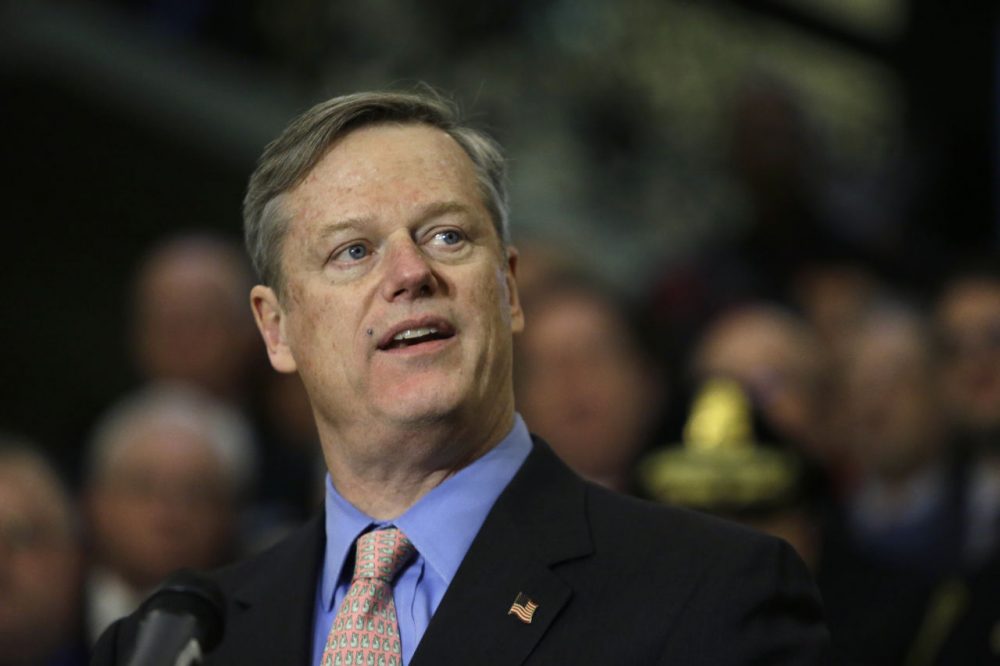 Governor Baker is under fire from a prominent LGBT group for attending a conservative conference in Las Vegas this weekend. (Elise Amendola/AP)