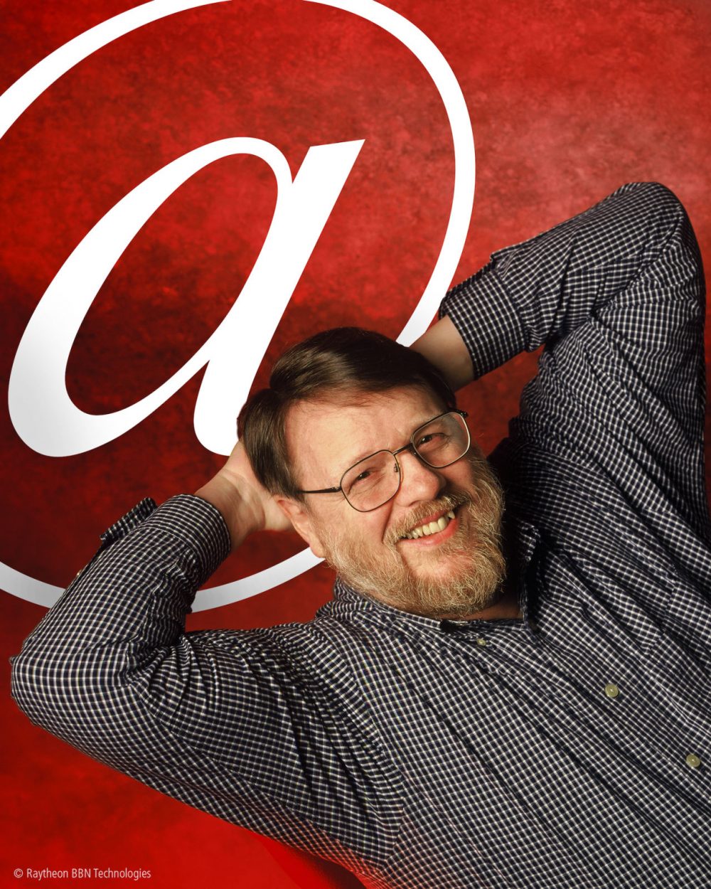 Ray Tomlinson, the inventor of email and the selector of the &quot;@&quot; symbol, died Saturday. He was 74. (Raytheon/Internet Hall of Fame/AP)