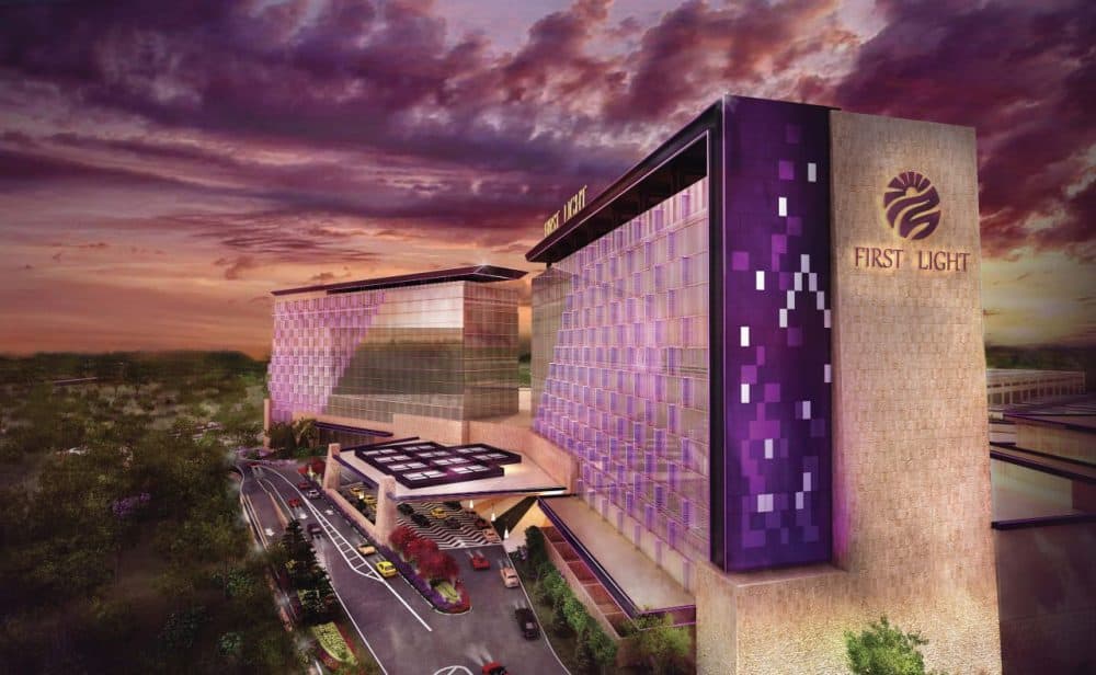 A rendering of the Mashpee Wampanoag's proposed resort casino in Taunton. (Courtesy)