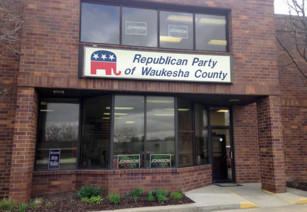 The Milwaukee suburbs, including the city of Waukesha, are home to many of the state's most politically-active Republicans. (Peter O'Dowd/Here &amp; Now)
