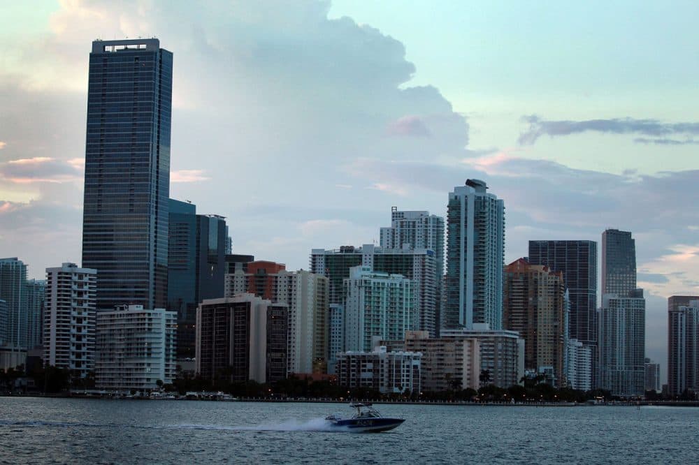  The City of Miami skyline is seen on August 6, 2010 in Miami, Florida. (Joe Raedle/Getty Images)