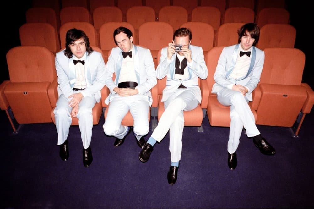 Aquazul is the fake band of the actual Belgian band Soulwax. (Soulwax)