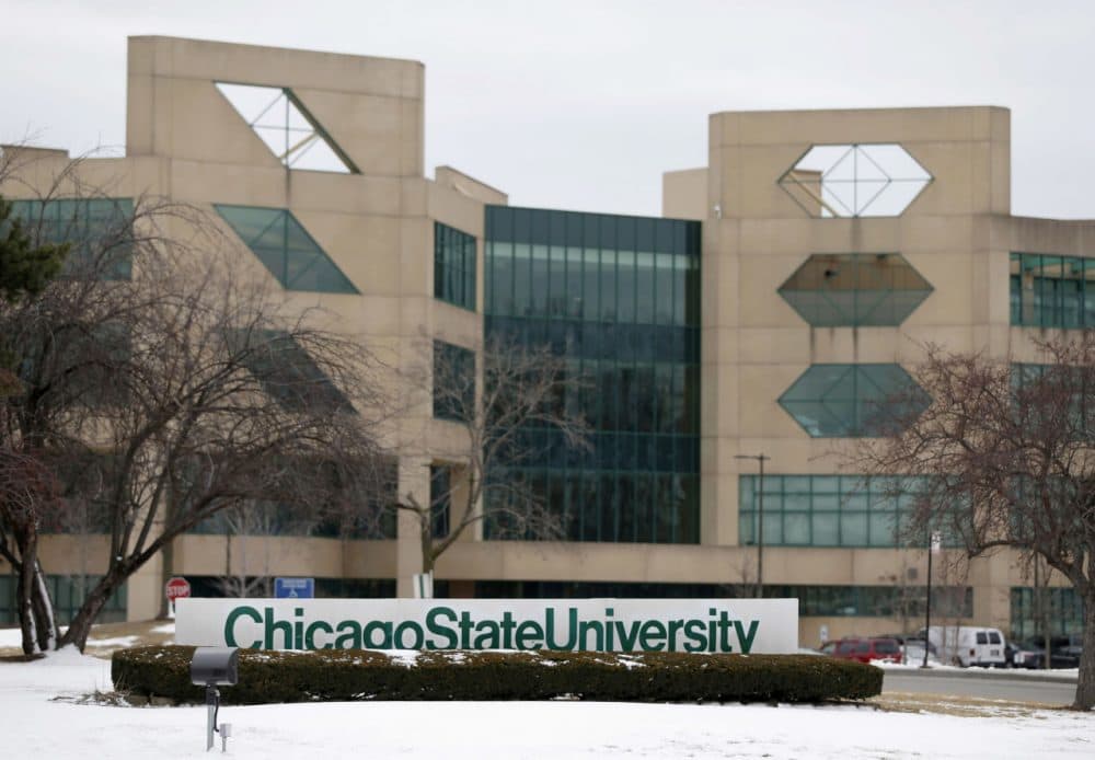 Officials at Chicago State University say they are preparing for possible layoffs as the university's funds dwindle. (Charles Rex/AP)