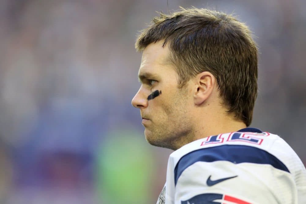 New England Patriots QB Tom Brady #12 before a game  against the Seattle Seahawks in 2015. (Gregory Payan/AP)