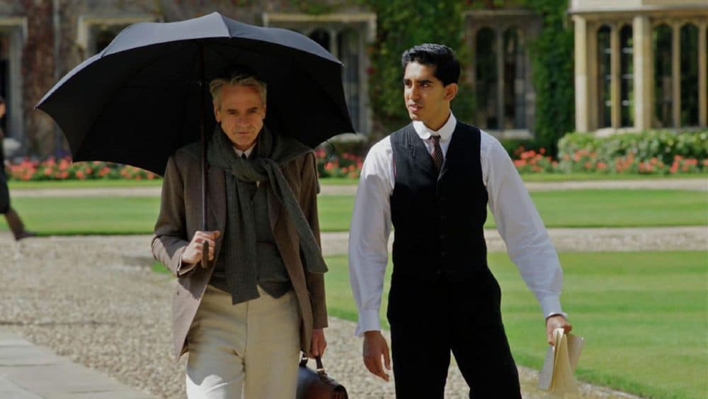 In &quot;The Man Who Knew Infinity,&quot; Dev Patel plays real-life mathematician Srinivasa Ramanujan and Jeremy Irons plays English mathematician G.H. Hardy. (IFC Films)