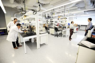 Northeastern University's Kostas Institute in Burlington will house a new consortium to develop nanomaterials. (Courtesy Matthew Modoono/Northeastern University)
